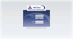 Desktop Screenshot of mail.nisoc.ir